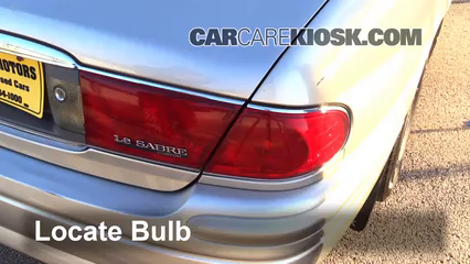 2004 Buick LeSabre Custom 3.8L V6 Lights Turn Signal - Rear (replace bulb)
